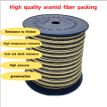 Sealed gland aramid packing for high-quality high-pressure pumps